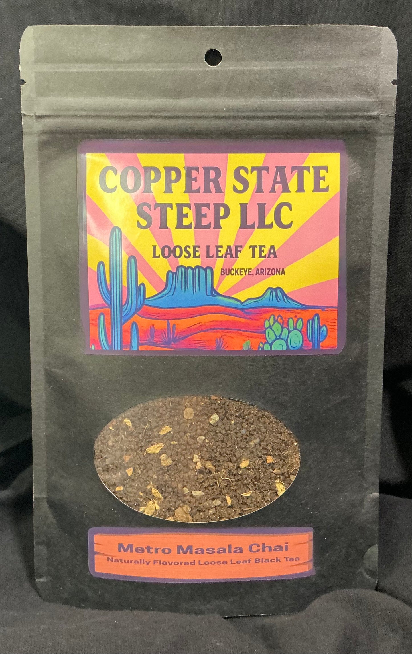 Metro Masala Chai Naturally Flavored Loose Leaf Black Tea 2oz