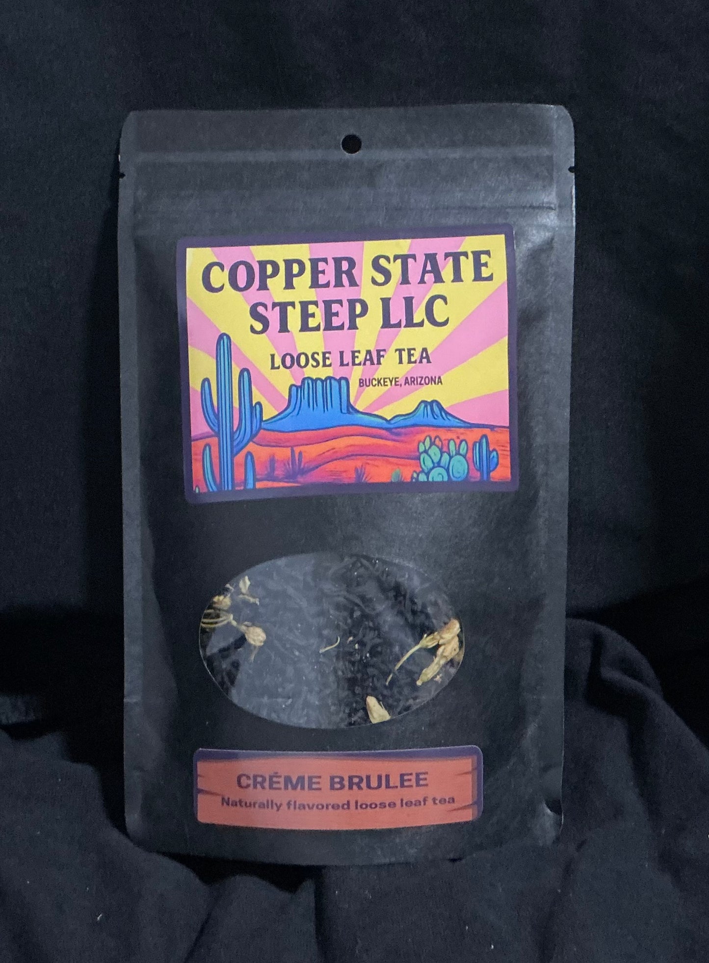 Crème Brulèe Black Naturally Flavored Loose Leaf Tea 2oz