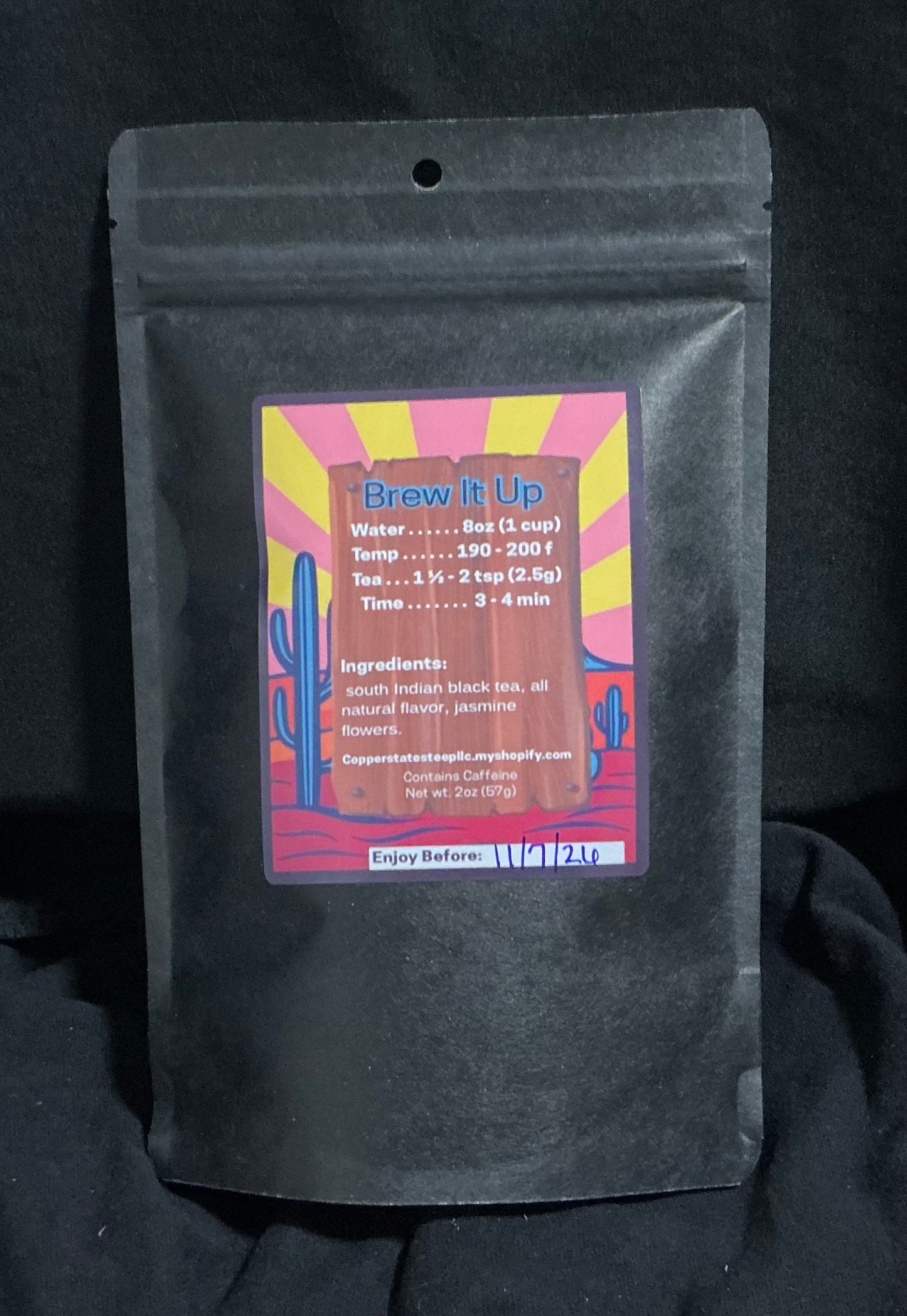 Crème Brulèe Black Naturally Flavored Loose Leaf Tea 2oz